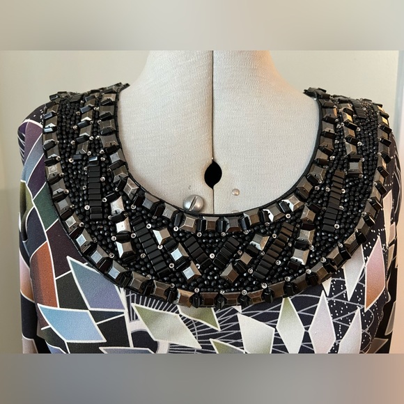 Matthew Williamson Silk Embellished dress - FW 2009 Ready-to-wear Sz.4 - Picture 4 of 9